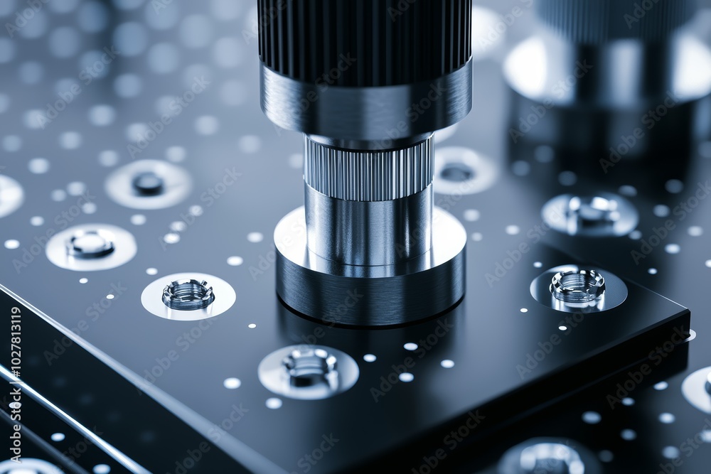 Detailed view of an optical instrument with precision knobs and lenses, ideal for showcasing technological advancements in optics and scientific equipment Detailed view of an optical instrument with precision knobs and lenses, ideal for showcasing technological advancements in optics and scientific equipment