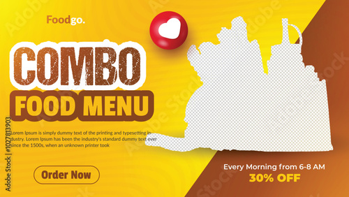 food restaurant banner design