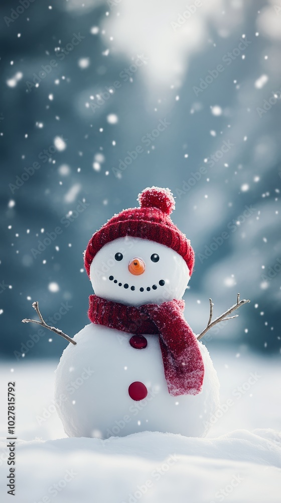 Enchanting snowman scene with sunrise, ideal for holiday marketing and vibrant Christmas displays. Enchanting snowman scene with sunrise, ideal for holiday marketing and vibrant Christmas displays.