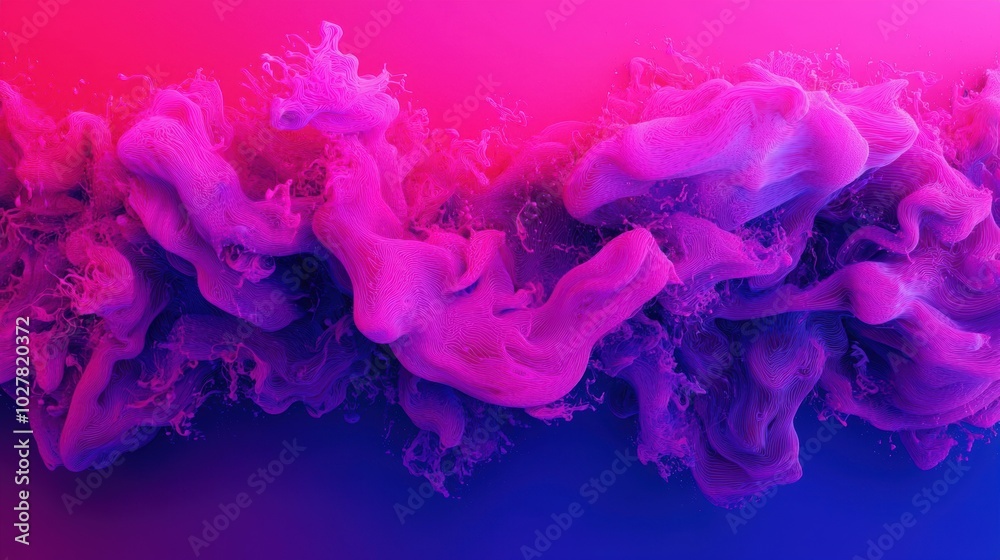 Abstract wave of pink and purple colors Abstract wave of pink and purple colors