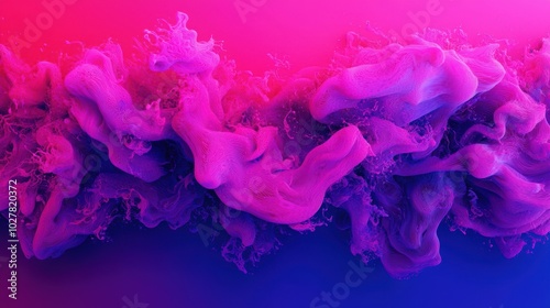 Abstract wave of pink and purple colors