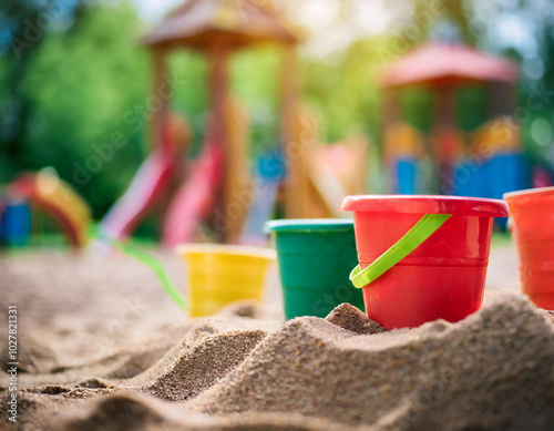 Wallpaper Mural Piaskownica na placu zabaw Torontodigital.ca