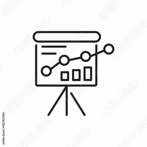 business strategy icon sign vector
