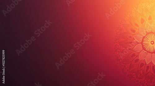 Diwali festive background with mandala design for greetings card invitation banner poster spiritual religion tradition india hindu celebration god ganesha laxmi prosperity wealth happiness light