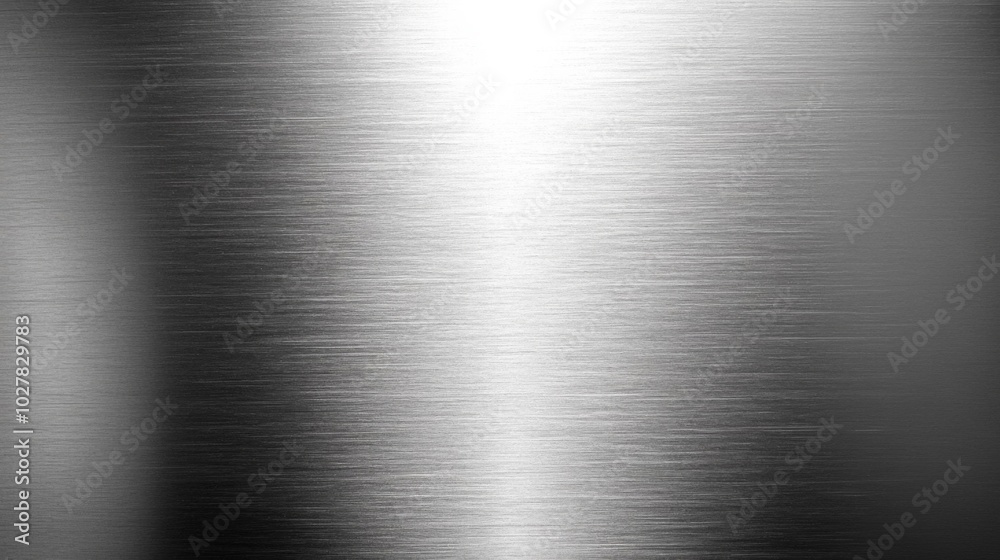 Brushed Metal Texture with Light Reflecting Brushed Metal Texture with Light Reflecting