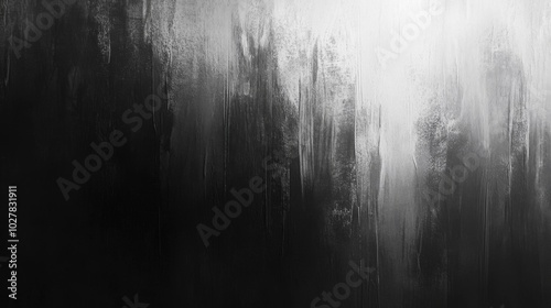 Abstract Black and White Textured Background