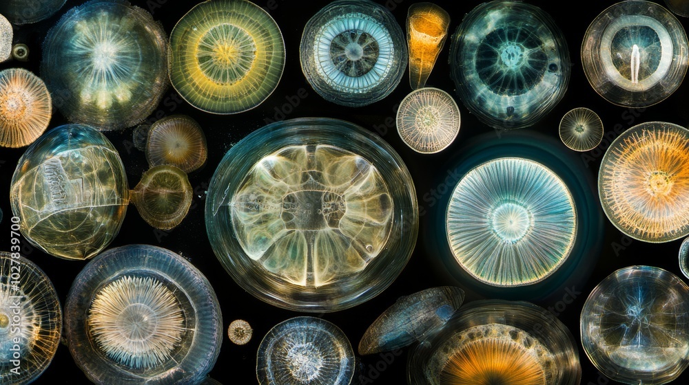 Ancient Microbes Revealed: Intricate Cellular Structures Under the Microscope Ancient Microbes Revealed: Intricate Cellular Structures Under the Microscope
