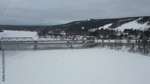 Finland. Lapland. River