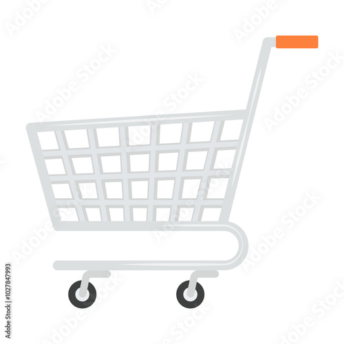 Black Friday and online shopping icon with buying deals and discounts