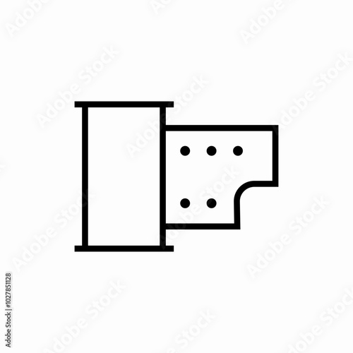 cassette basic icon sign vector
