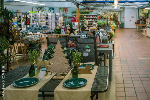 Garden (countryside leaving) mall in Europe