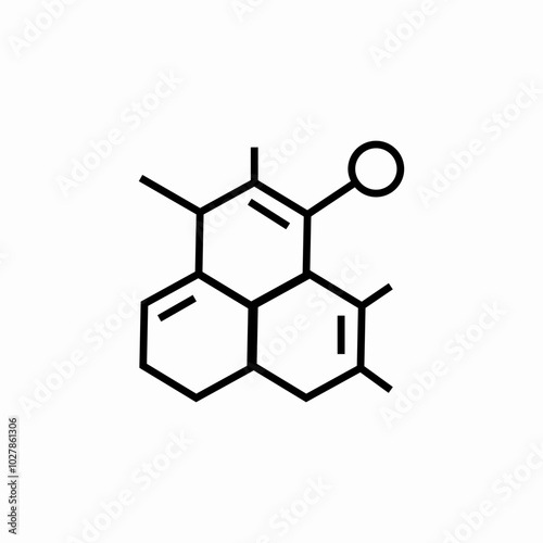 chemical formula icon sign vector