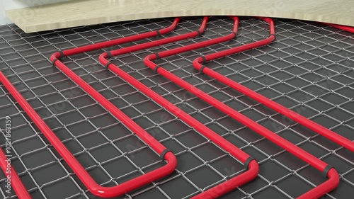 Underfloor heating construction
