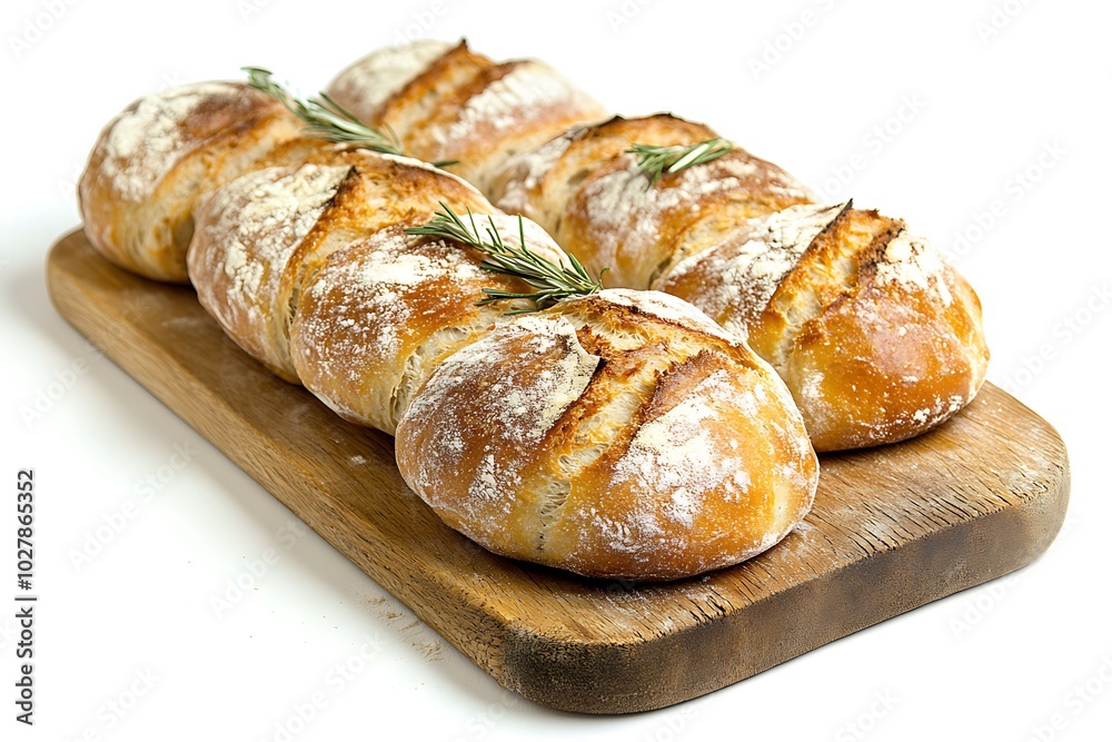 Freshly baked bread rolls Freshly baked bread rolls