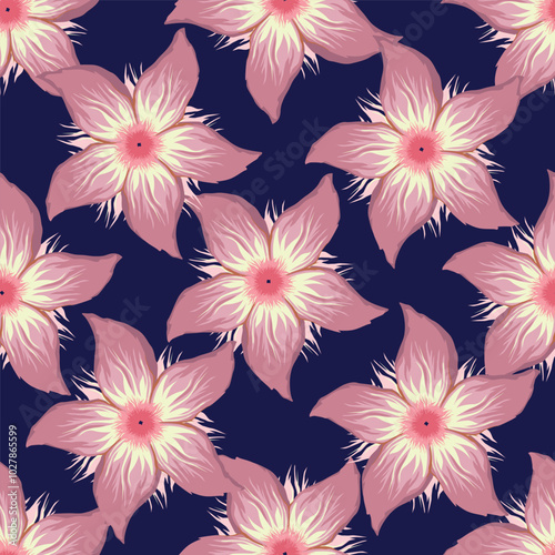 abstract flower patterns in various patterns, motifs, for textures, backgrounds and other digital needs