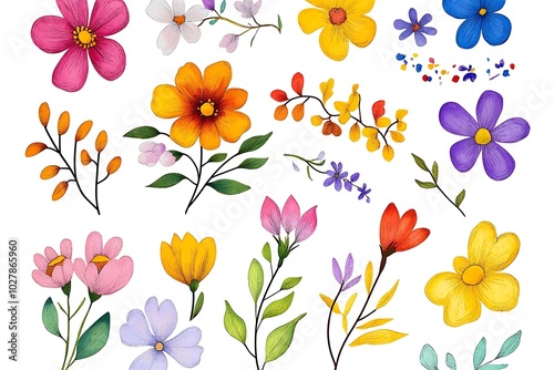 Floral pattern design