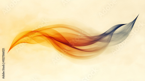 abstract bird in motion, background