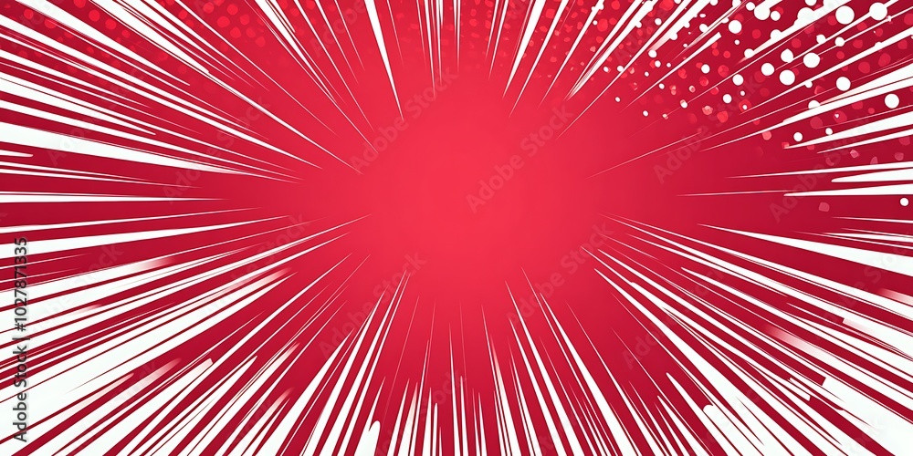 Red rays with white light burst radiant abstract background Red rays with white light burst radiant abstract background