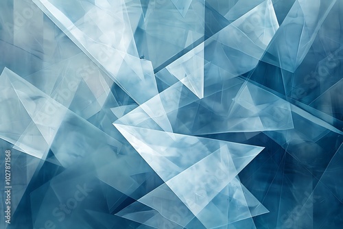 Abstract blue background with some soft shades and lines