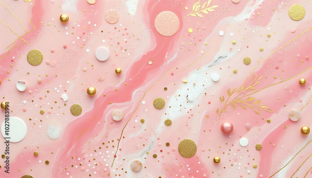 pink terrazzo marble texture background,generative ai pink terrazzo marble texture background,generative ai