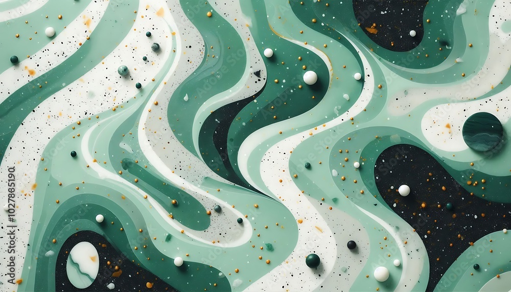green abstract marble texture background,generative ai green abstract marble texture background,generative ai