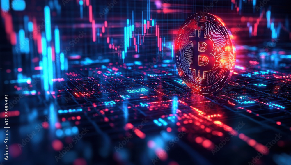 technocore style image on the theme cryptocurrency and income featuring digital wallets, blockchain technology, and 3D cryptocurrency symbols, illustrating the seamless flow of digital money technocore style image on the theme cryptocurrency and income featuring digital wallets, blockchain technology, and 3D cryptocurrency symbols, illustrating the seamless flow of digital money