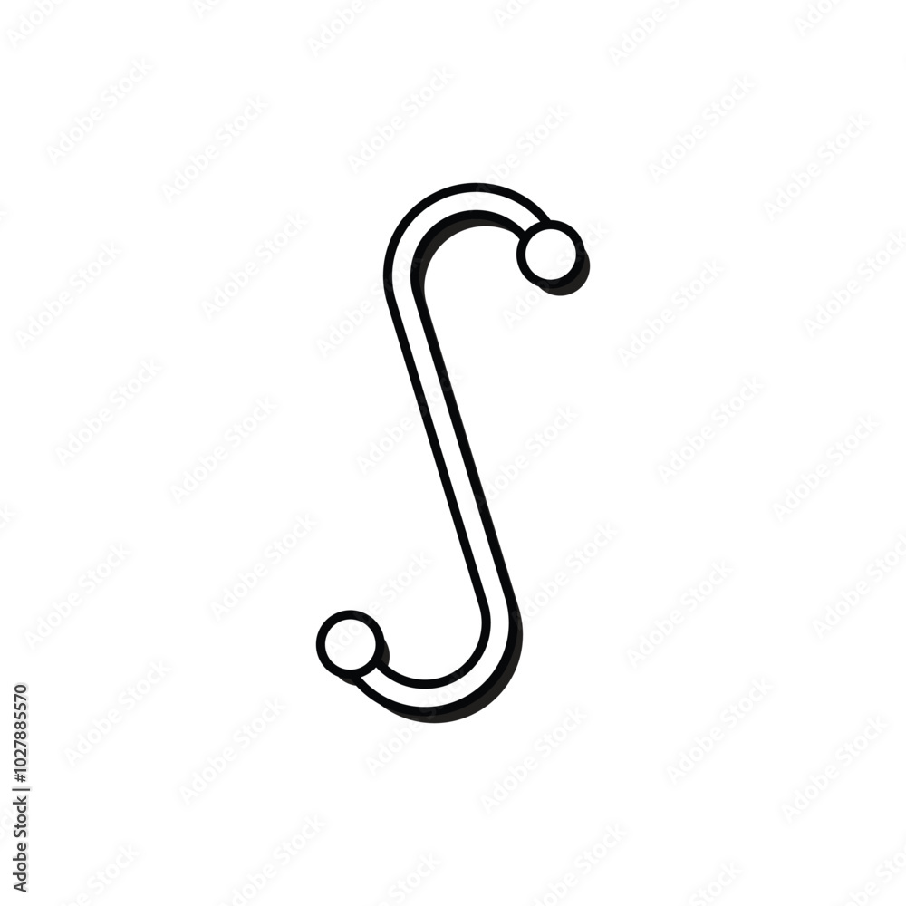 mathematical intergal symbol icon illustration mathematical intergal symbol icon illustration