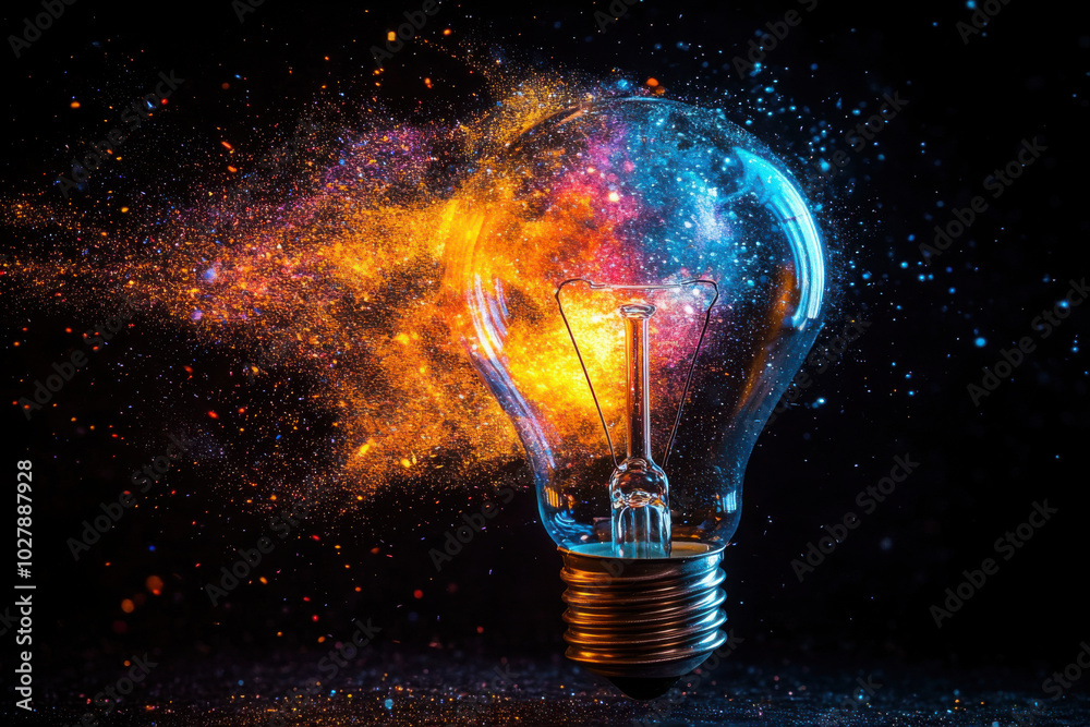 explosion of a traditional electric bulb. shot taken in high speed
explosion of a traditional electric bulb. shot taken in high speed