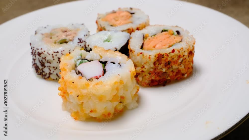 california roll sushi with chopsticks california roll sushi with chopsticks