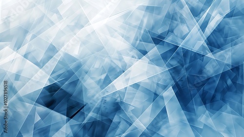 Abstract blue background with some soft shades and lines