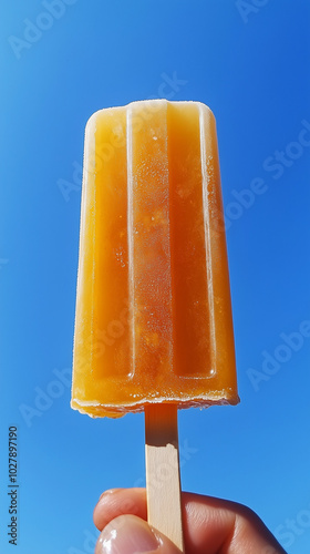 Translucent popsicle.