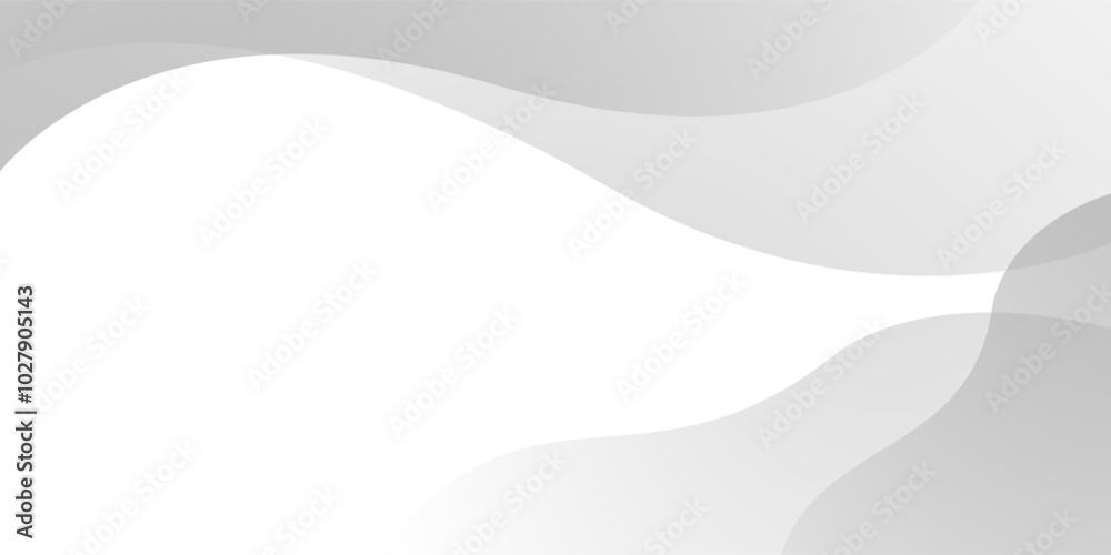 Minimalist White and gray wave quality abstract background design. for website, banner, poster, brochure. vector illustration Minimalist White and gray wave quality abstract background design. for website, banner, poster, brochure. vector illustration