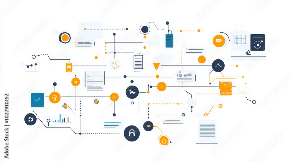 This template helps you create visual presentations with icons and steps. It's perfect for showing processes, workflows, or simply sharing information clearly. This template helps you create visual presentations with icons and steps. It's perfect for showing processes, workflows, or simply sharing information clearly.
