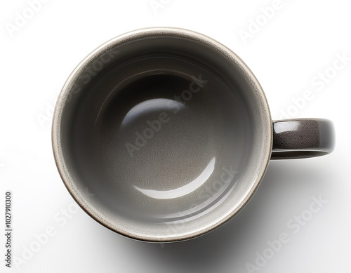 Ceramic Mug, isolated on a white background
