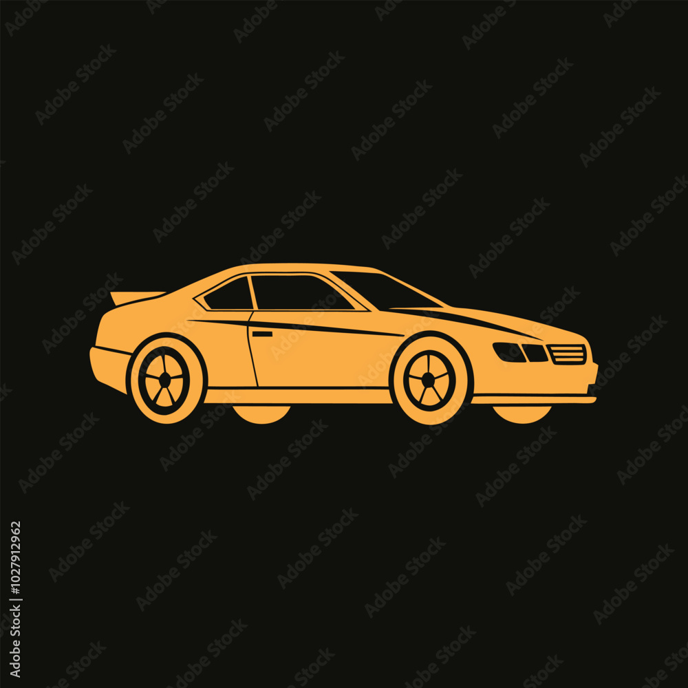 Taxi Car Flat Icon logo, Modern Racing Hi-Speed Super Car automobile Vector silhouette. Taxi Car Flat Icon logo, Modern Racing Hi-Speed Super Car automobile Vector silhouette.