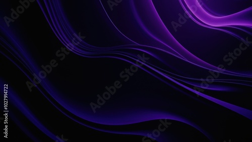 Dark absract background featuring swirling shapes and gradients, perfect for modern designs, tech presentations, or artistic projects. High-resolution image for versatile use.