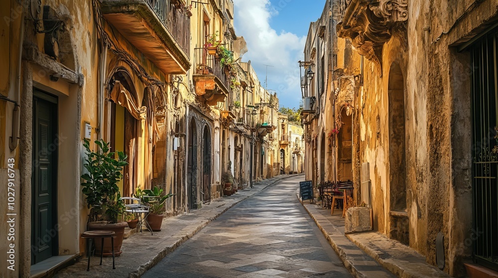 Fototapeta premium Sciacca's historic center