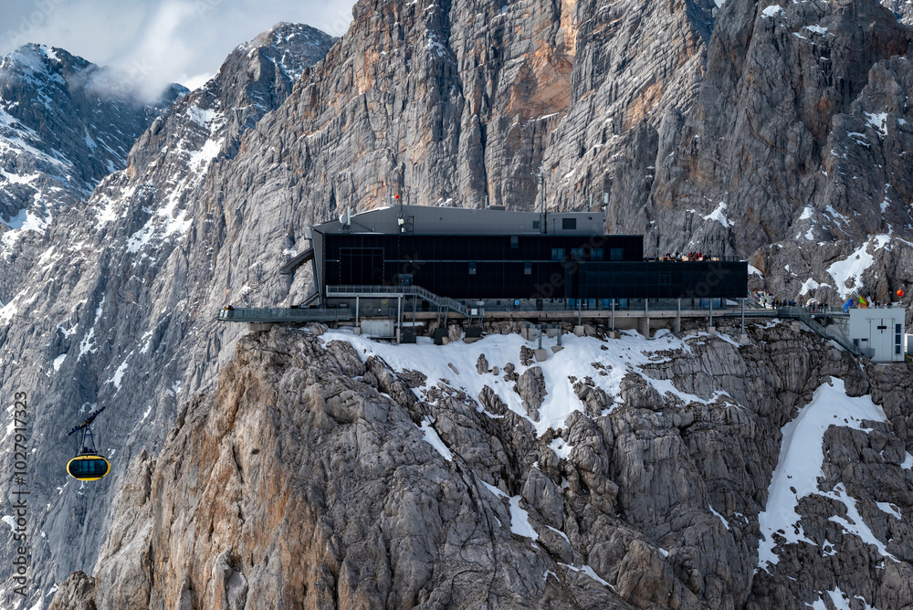 Dachstein, Hunerkogel - Austria, Alpy, widok z Koppenkarstein,
