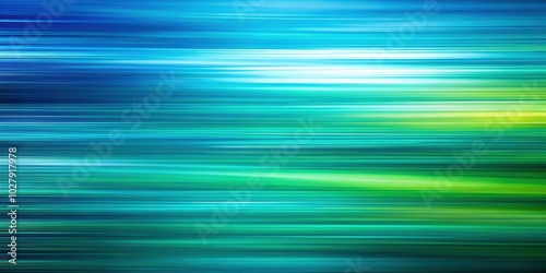 Abstract blue and green blurred motion background with vibrant colors and dynamic movement