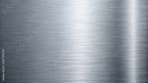 Close-Up Aluminum Brushed Metal Texture Plate Stainless Steel Illustrated Background