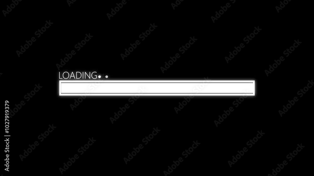 Fast and smooth loading icon. white color abstract concept loading bar animation. Technology loading bar icon. Loading Content Video Transition Animation With in Black Background Fast and smooth loading icon. white color abstract concept loading bar animation. Technology loading bar icon. Loading Content Video Transition Animation With in Black Background