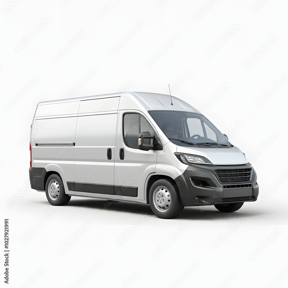 White delivery van with floral decorations, featuring pastel pink flowers on the side and a bouquet on the roof, set against a solid white background, ideal for floral delivery, eco-friendly vehicles, White delivery van with floral decorations, featuring pastel pink flowers on the side and a bouquet on the roof, set against a solid white background, ideal for floral delivery, eco-friendly vehicles,