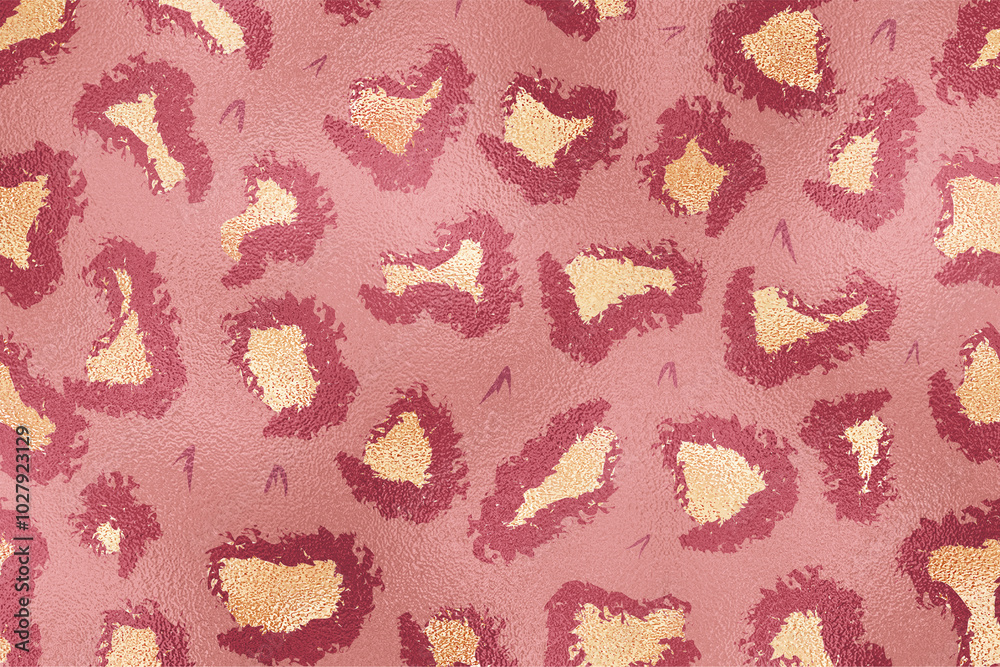 Fototapeta premium Glitter Animal Skin Texture Background