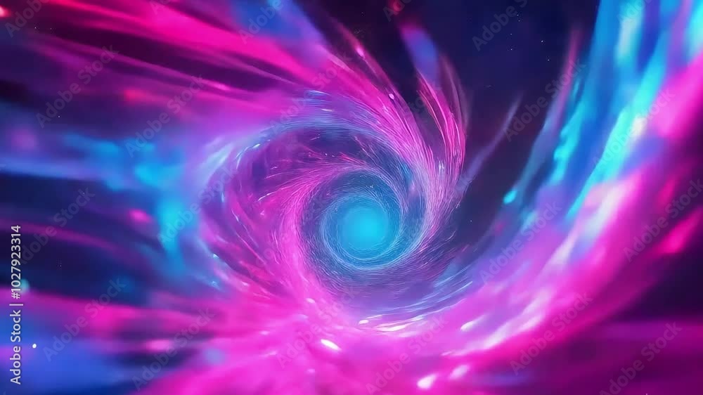 Neon Lights, Vibrant Abstract Energy Pattern Neon Lights, Vibrant Abstract Energy Pattern