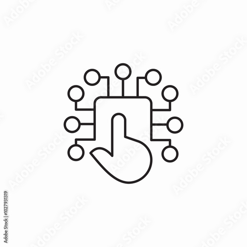 intelligent solutions icon sign vector