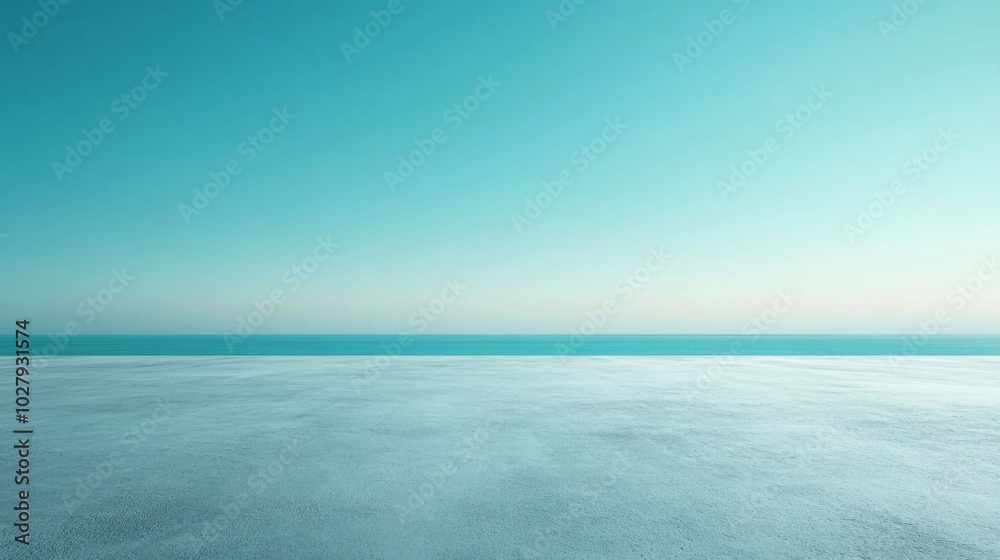 Fototapeta premium Tranquil Coastal Horizon