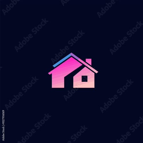 roof of the house logo simple