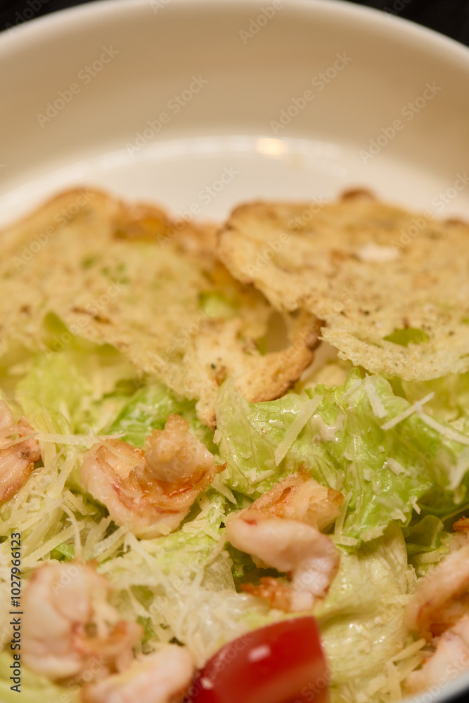 Delicious Fresh Shrimp Salad Featuring Crisp Vegetables and Tasty Cheddar for a Gourmet Experience Delicious Fresh Shrimp Salad Featuring Crisp Vegetables and Tasty Cheddar for a Gourmet Experience