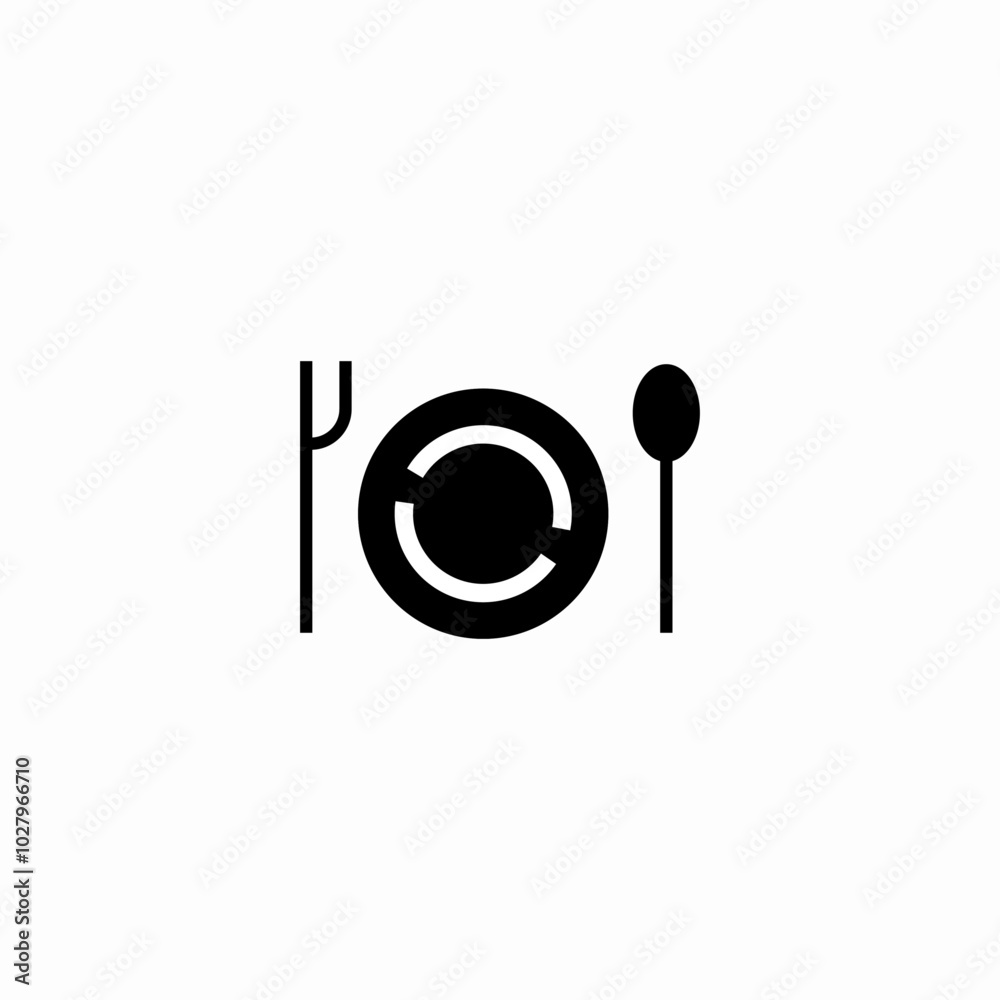 restaurant sign icon sign vector restaurant sign icon sign vector