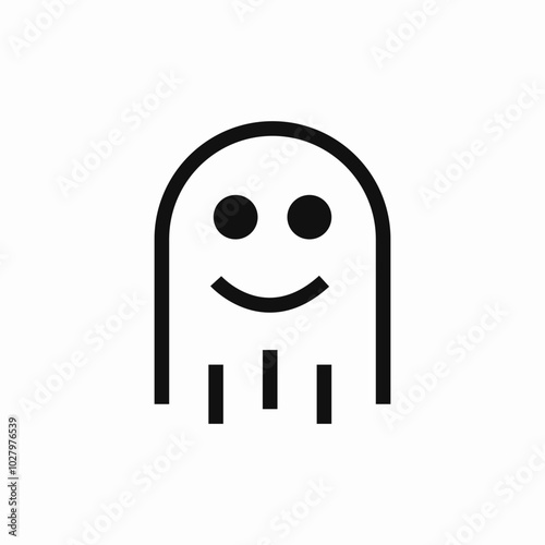 ghost phantom icon sign vector